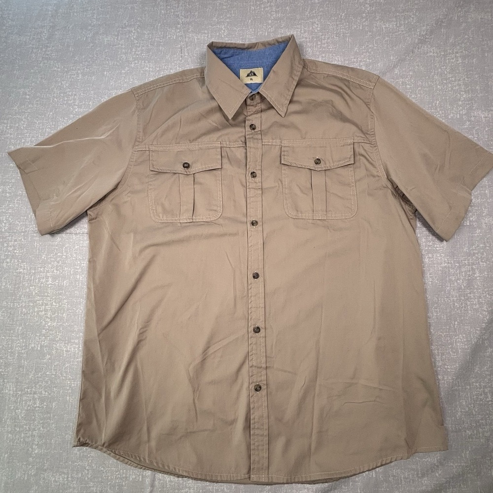 Urban Outdoor Short Sleeve Men's Gorpcore XL Double‎ Pocket Shirt